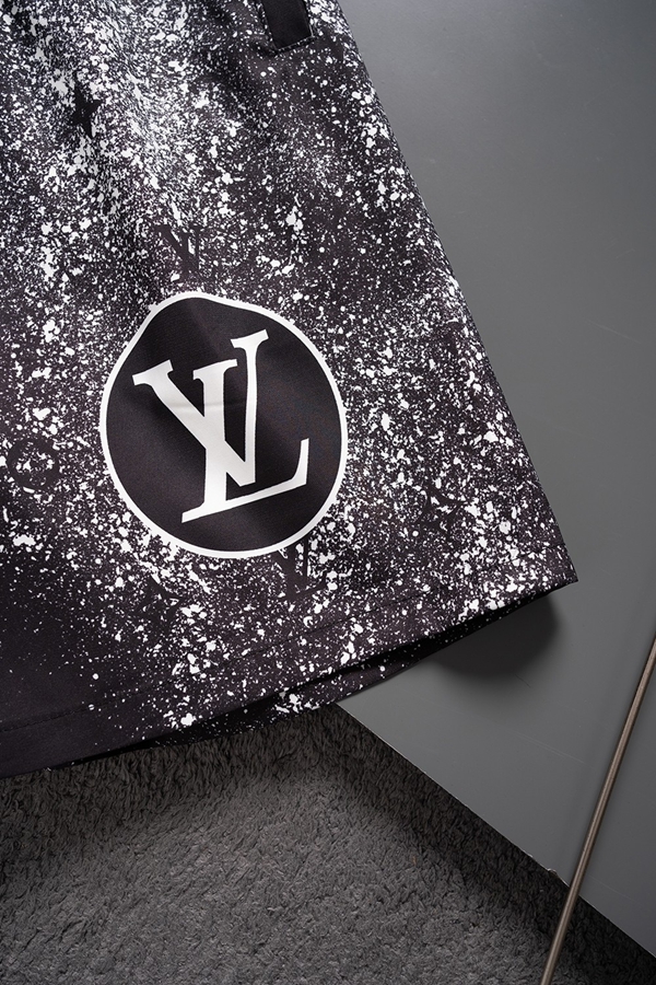 ブランドハーフパンツ角部分ディテール